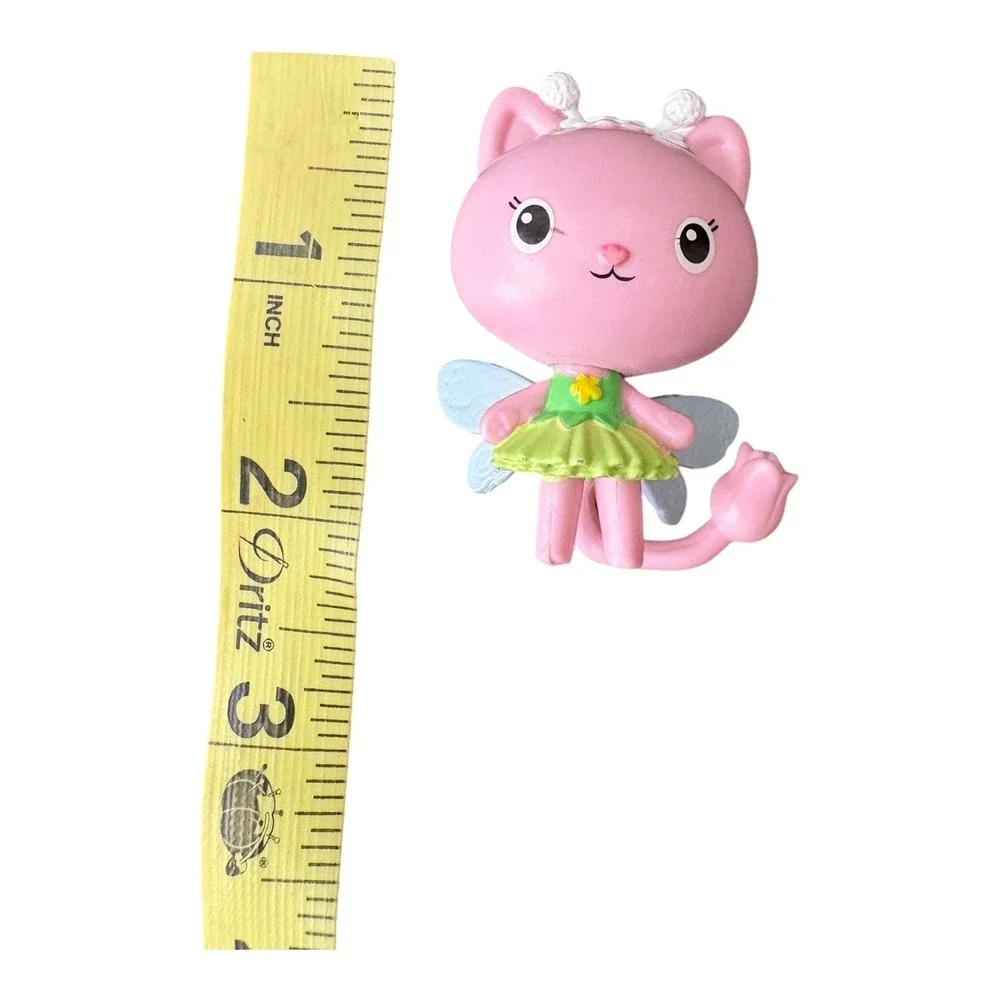 Gabby's Dollhouse Kitty Fairy Pink‎ Mini Figure 2024 DreamWorks DWA LLC 2